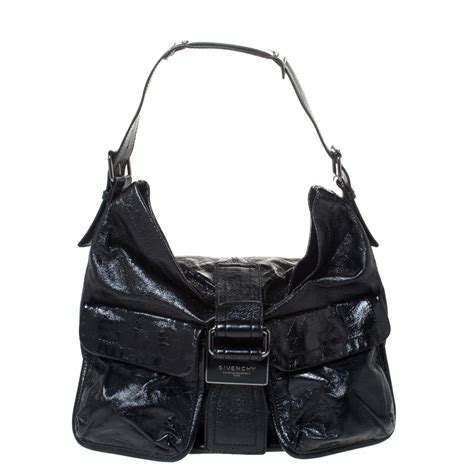 givenchy patent leather bag|givenchy leather shoulder handbags.